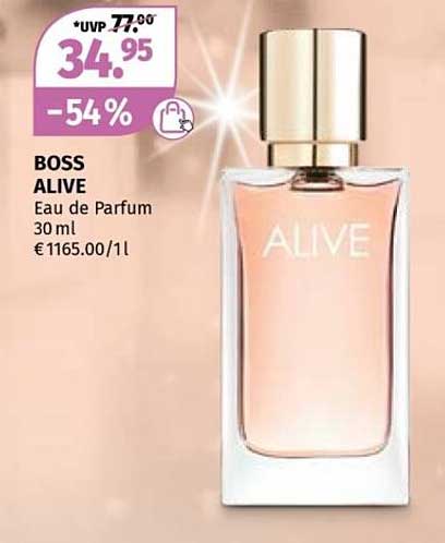BOSS ALIVE Eau de Parfum 30 ml - 54% Rabatt!