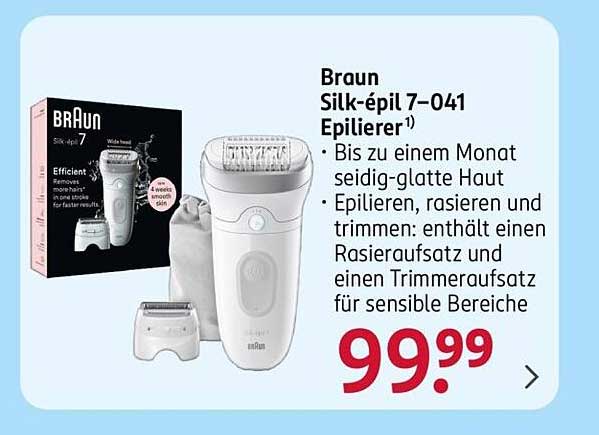 Braun Silk-épil 7-041 Epilierer