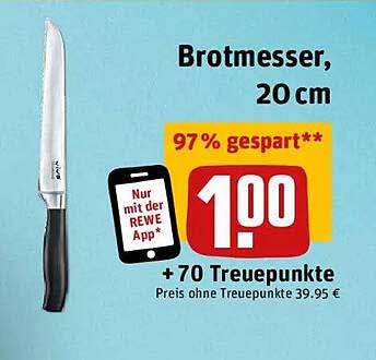 Brotmesser, 20 cm