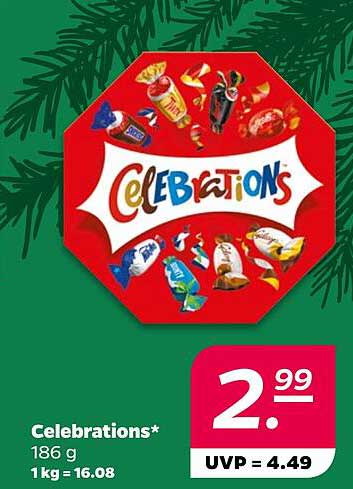 Celebrations Schokoladenmix 186 g