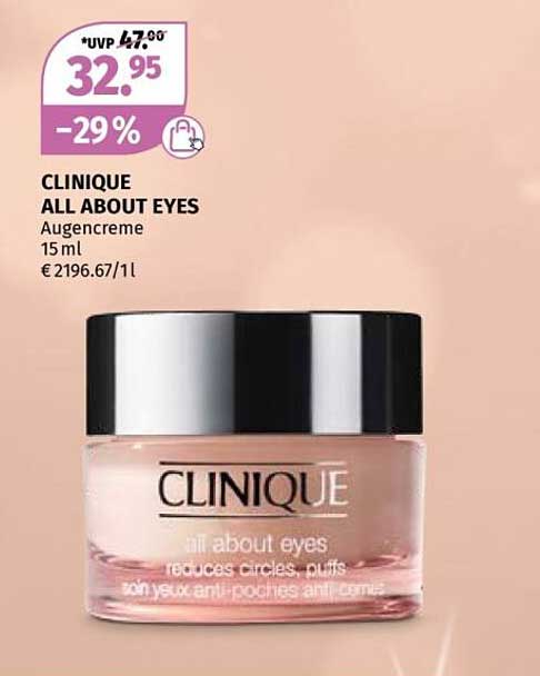 CLINIQUE ALL ABOUT EYES Augencreme 15 ml