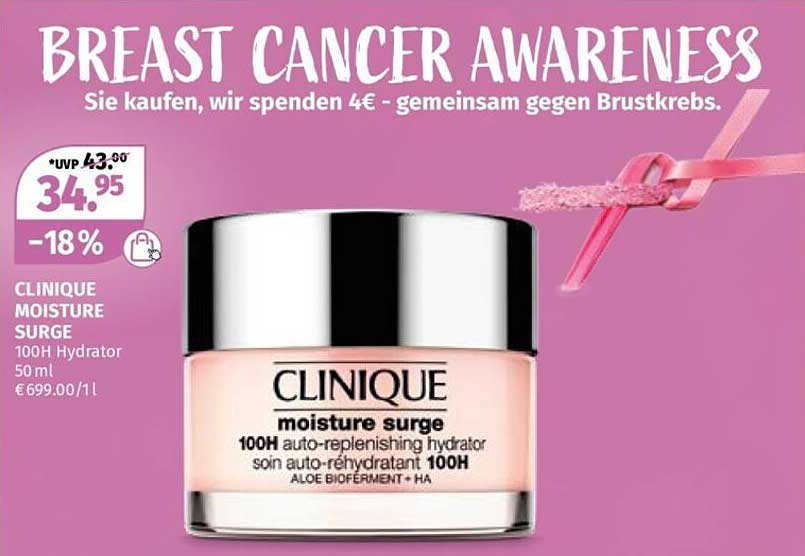 CLINIQUE MOISTURE SURGE - 100H Auto-Replenishing Hydrator 50 ml