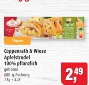 Coppenrath & Wiese Apfelstrudel 100% pflanzlich