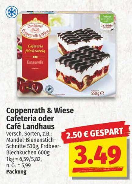 Coppenrath & Wiese Cafeteria oder Café Landhaus – Donauwelle 550g