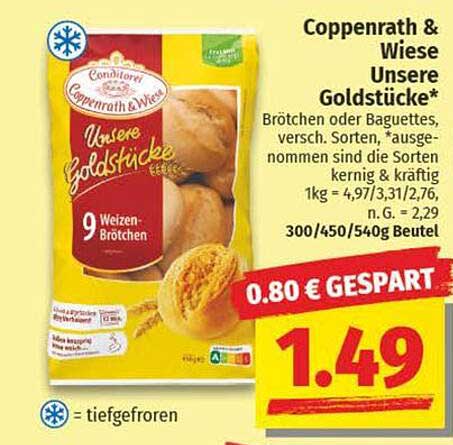 Coppenrath & Wiese Unsere Goldstücke Weizen-Brötchen