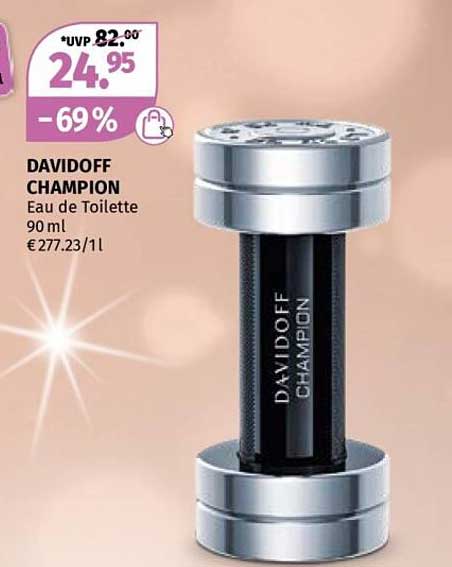 DAVIDOFF CHAMPION Eau de Toilette 90 ml