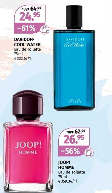 DAVIDOFF COOL WATER Eau de Toilette 75 ml