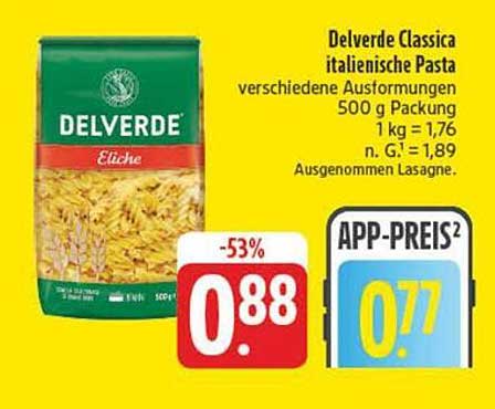 Delverde Classica italienische Pasta - verschiedene Ausführungen 500 g