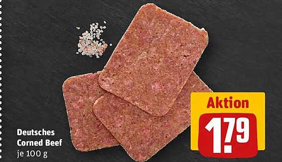 Deutsches Corned Beef je 100 g