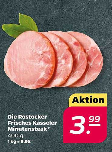 Die Rostocker Frisches Kasseler Minutensteak*