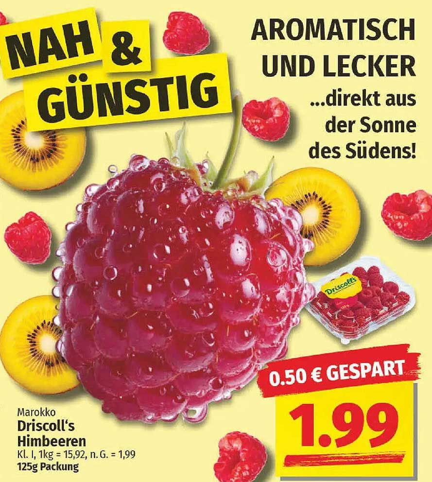 Driscoll's Himbeeren 125g