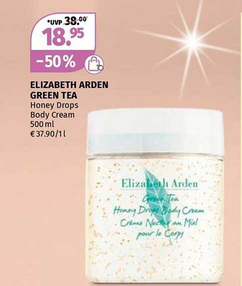 ELIZABETH ARDEN GREEN TEA Honey Drops Body Cream 500 ml