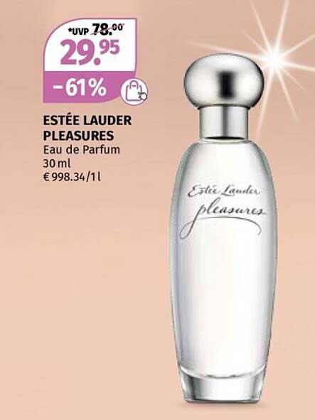 ESTÉE LAUDER PLEASURES Eau de Parfum 30 ml