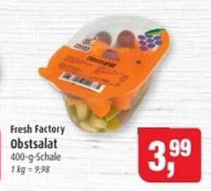 Fresh Factory Obstsalat 400-g-Schale