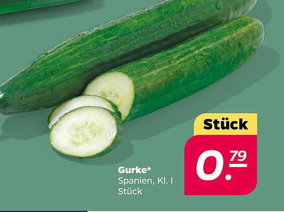Frische Gurke - Spanien, Klasse I, Stück