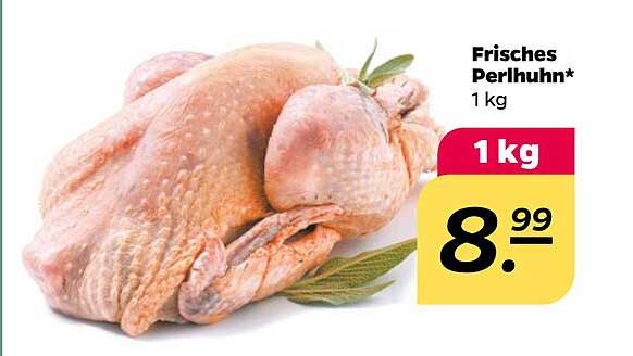 Frisches Perlhuhn* 1 kg