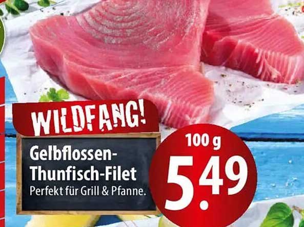 Gelbflossen-Thunfisch-Filet