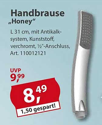 Handbrause „Honey“