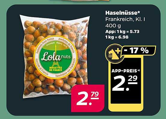 Haselnüsse* Frankreich, Kl. I 400 g