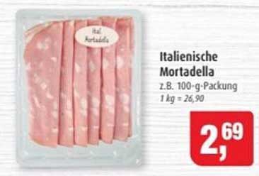 Italienische Mortadella 100-g-Packung