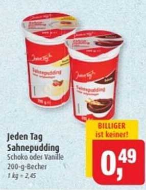 Jeden Tag Sahnepudding - Schoko oder Vanille