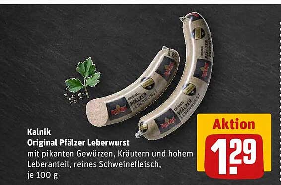 Kalnik Original Pfälzer Leberwurst