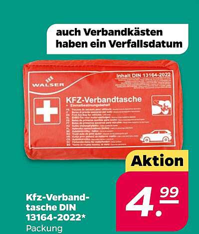 Kfz-Verbandtasche DIN 13164-2022