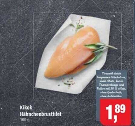 Kikok Hähnchenbrustfilet 100 g