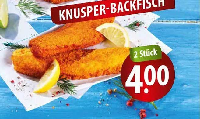 Knusper-Backfisch 2 Stück