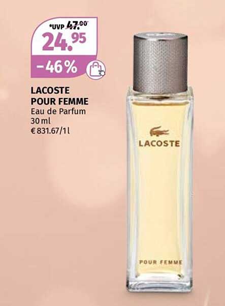 LACOSTE POUR FEMME Eau de Parfum 30 ml