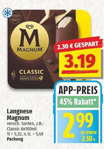 Langnese Magnum Classic 6x100ml