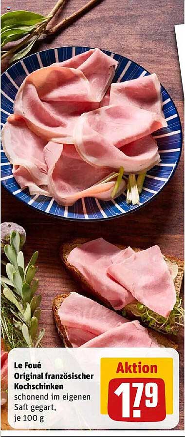 Le Foué Original französischer Kochschinken
