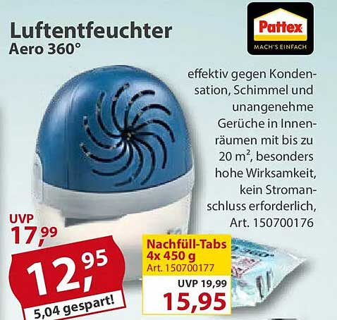 Luftentfeuchter Aero 360°