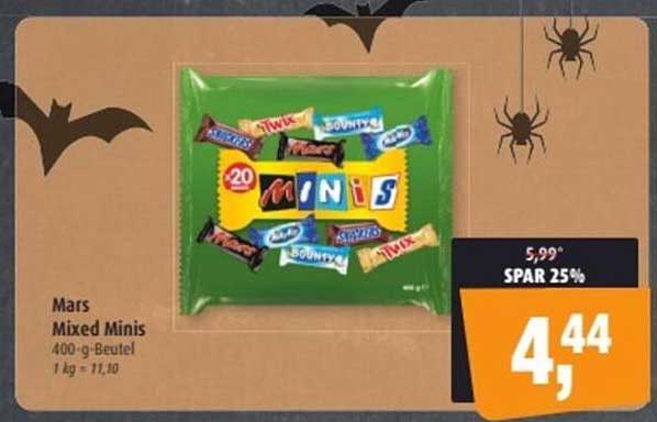 Mars Mixed Minis 400 g-Beutel