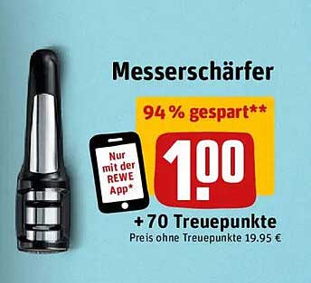 Messerschärfer - Nur 1,00 € statt 19,95 €