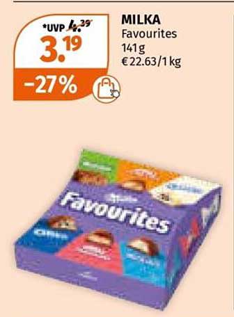 MILKA Favourites 141g