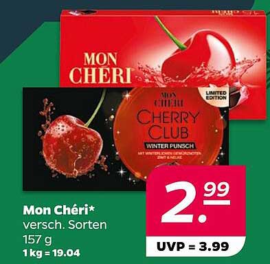 Mon Chéri verschiedene Sorten 157 g