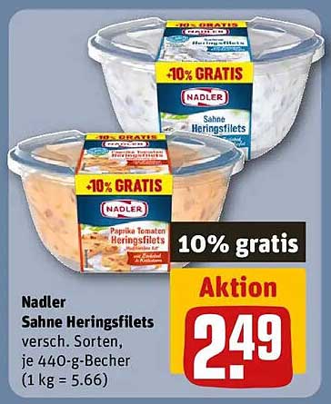 Nadler Sahne Heringsfilets