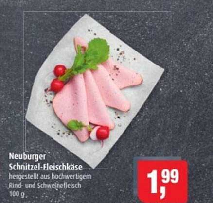 Neuburger Schnitzel-Fleischkäse 100 g
