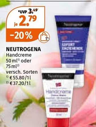 NEUTROGENA Handcreme 50 ml oder 75 ml