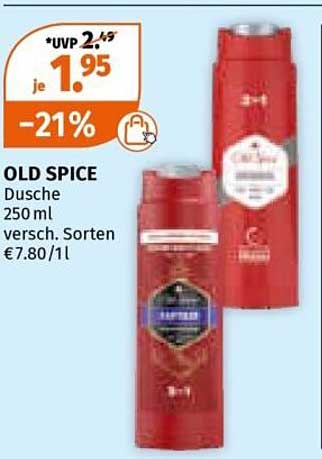 OLD SPICE Duschgel 250 ml – jetzt im Angebot!