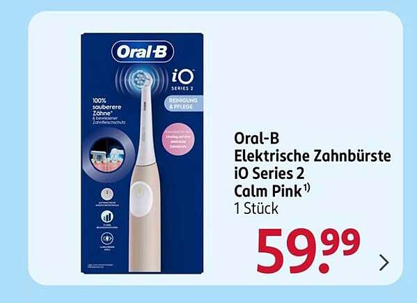 Oral-B Elektrische Zahnbürste iO Series 2 Calm Pink