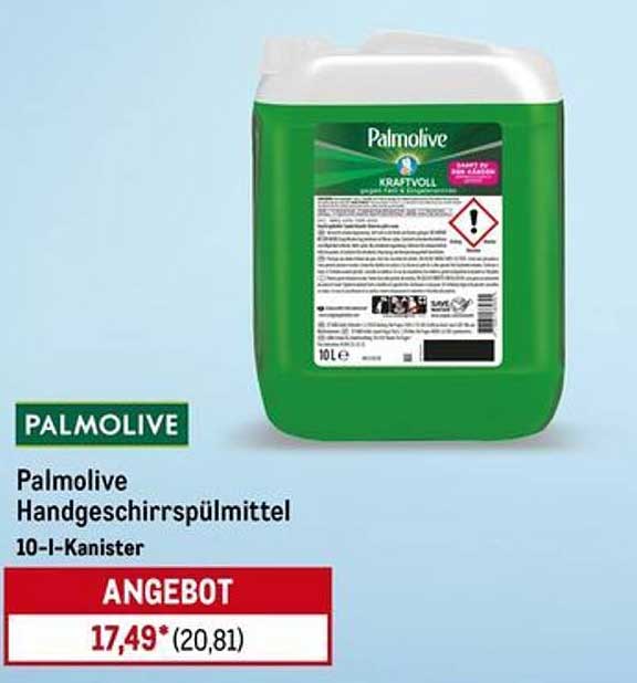 Palmolive Handgeschirrspülmittel 10-I-Kanister