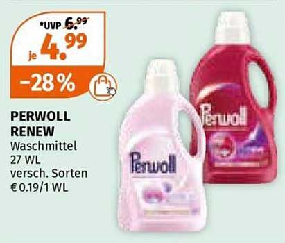 PERWOLL RENEW Waschmittel 27 WL