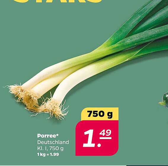 Porree* Deutschland Kl. I, 750 g