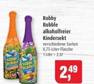 Robby Bubble alkoholfreier Kindersekt