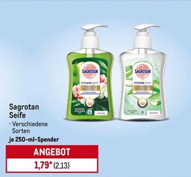 Sagrotan Seife - Verschiedene Sorten, je 250-ml-Spender