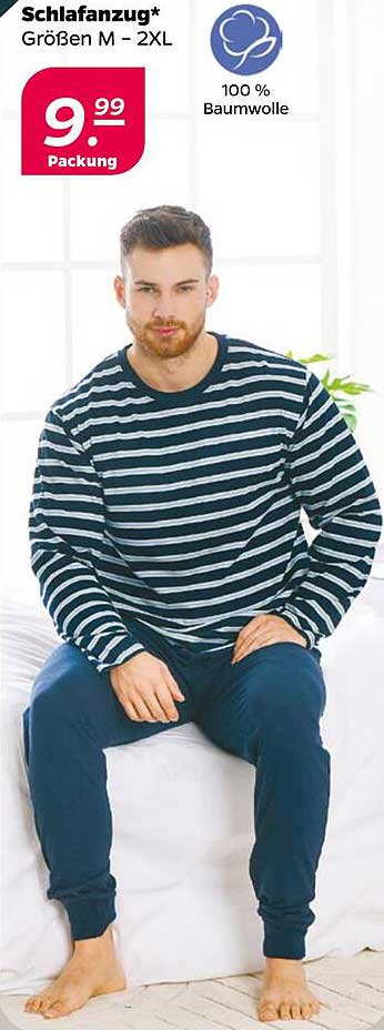 Schlafanzug* Größen M – 2XL