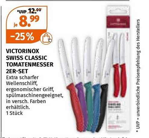 Victorinox Swiss Classic Tomatenmesser 2er-Set