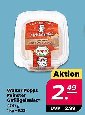 Walter Popps Feiner Geflügelsalat 400 g